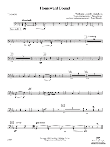 Homeward Bound: Timpani
