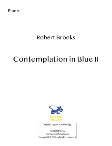 Contemplation in Blue II