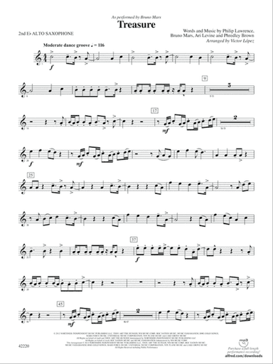 Treasure: 2nd E-flat Alto Saxophone