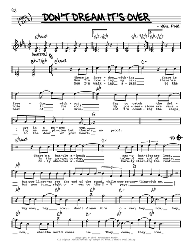 Don't Dream It's Over