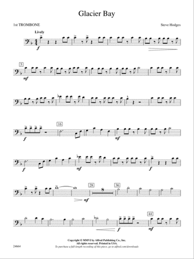 Glacier Bay: 1st Trombone