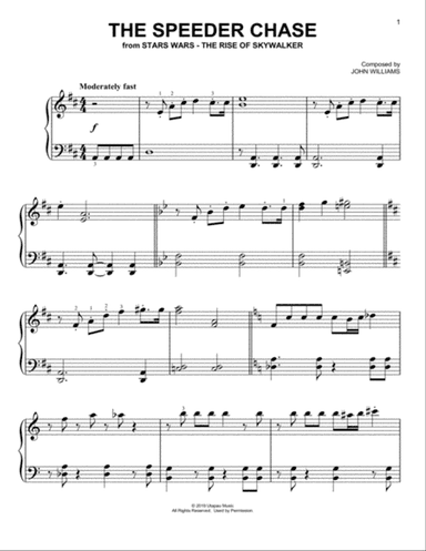 The Speeder Chase (from The Rise Of Skywalker)