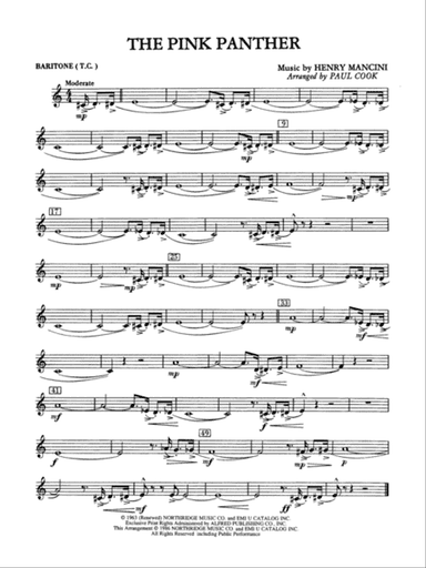 The Pink Panther: Baritone T.C.