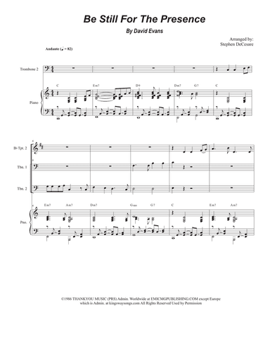 Be Still For The Presence