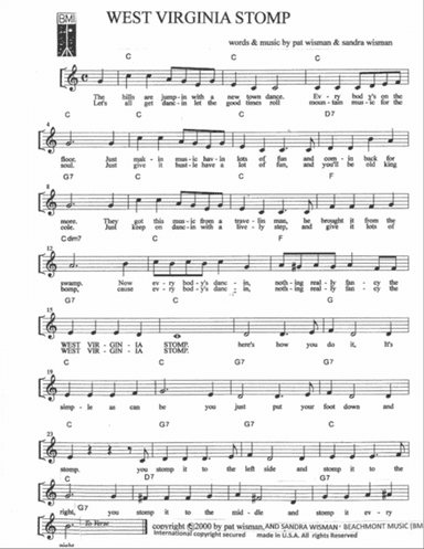 WEST VIRGINIA STOMP