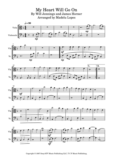 My Heart Will Go On (love Theme From 'titanic')