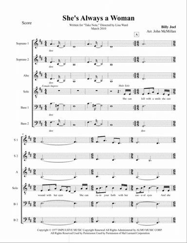 She's Always A Woman