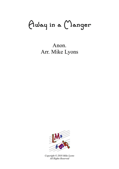 String Quintet/String Orchestra - Away in a Manger