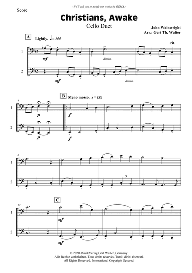 Christians, Awake, Salute The Happy Morn