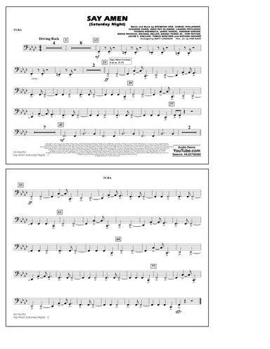 Say Amen (Saturday Night) (arr. Matt Conaway) - Tuba