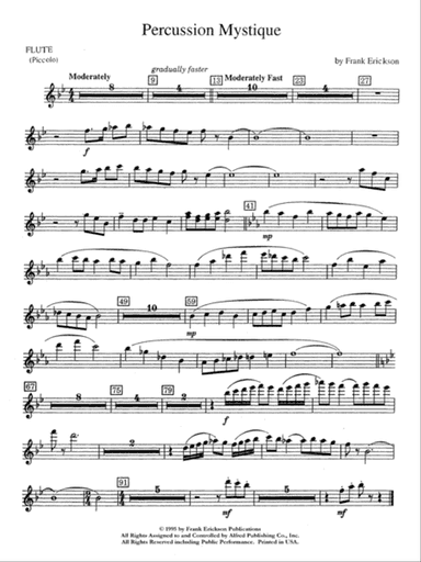 Percussion Mystique: Flute