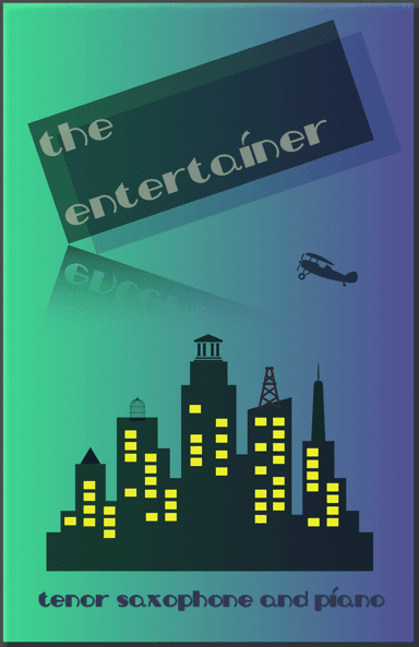 The Entertainer by Scott Joplin, for Tenor Saxophone and Piano