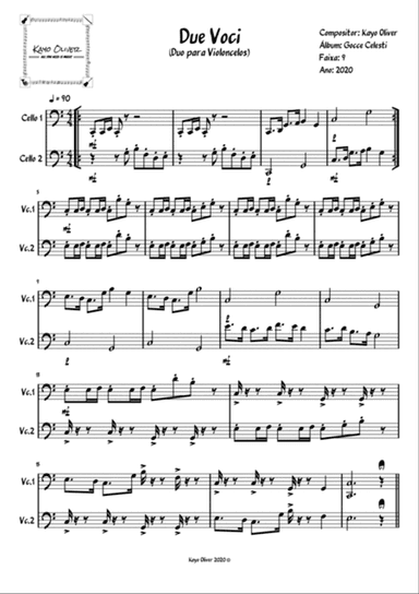 Due Voci (Cello Duo)