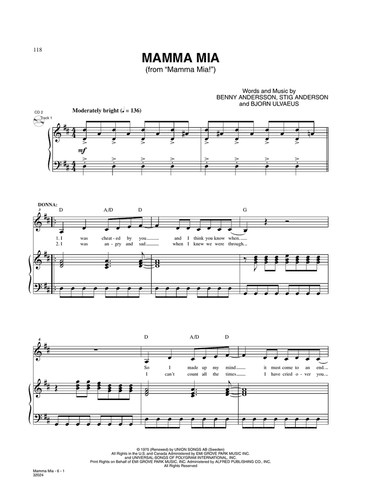 Mamma Mia (from Mamma Mia)
