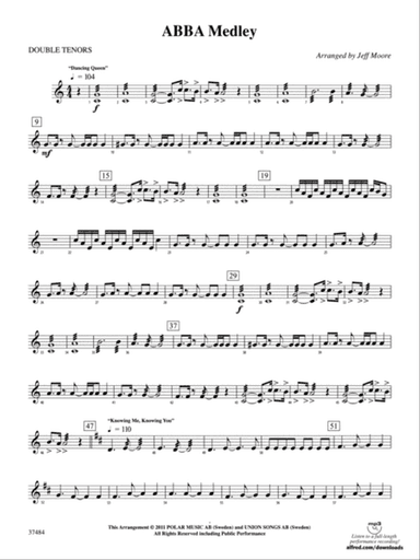 ABBA Medley: 2nd Percussion