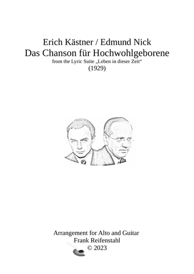 Das Chanson für Hochwohlgeborene