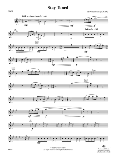 Stay Tuned: Oboe