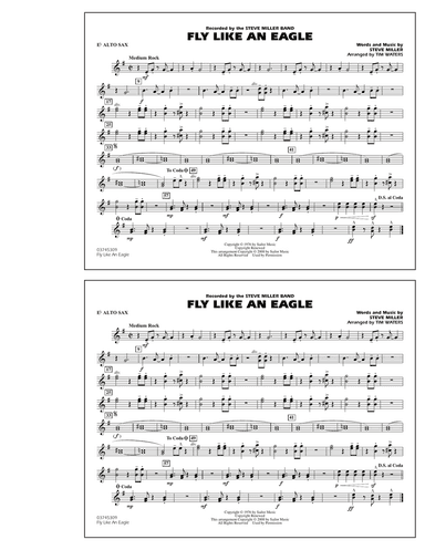 Fly Like An Eagle - Eb Alto Sax