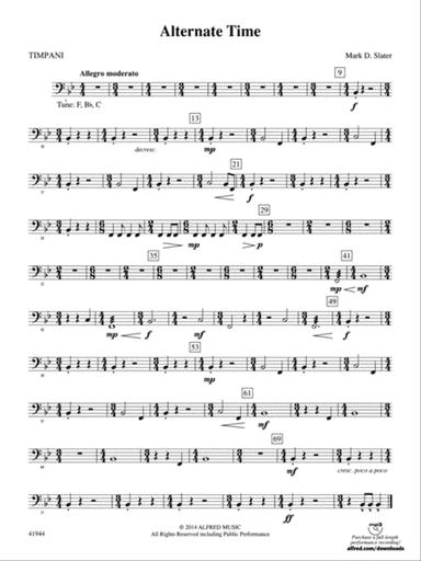 Alternate Time: Timpani