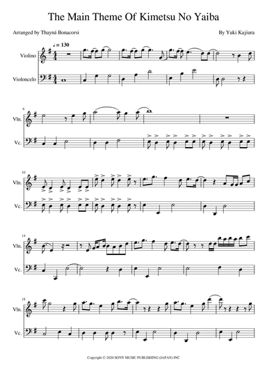 The Main Theme Of Kimetsu No Yaiba