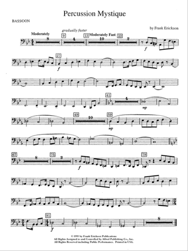 Percussion Mystique: Bassoon