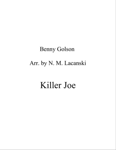 Cool Joe, Mean Joe (killer Joe)