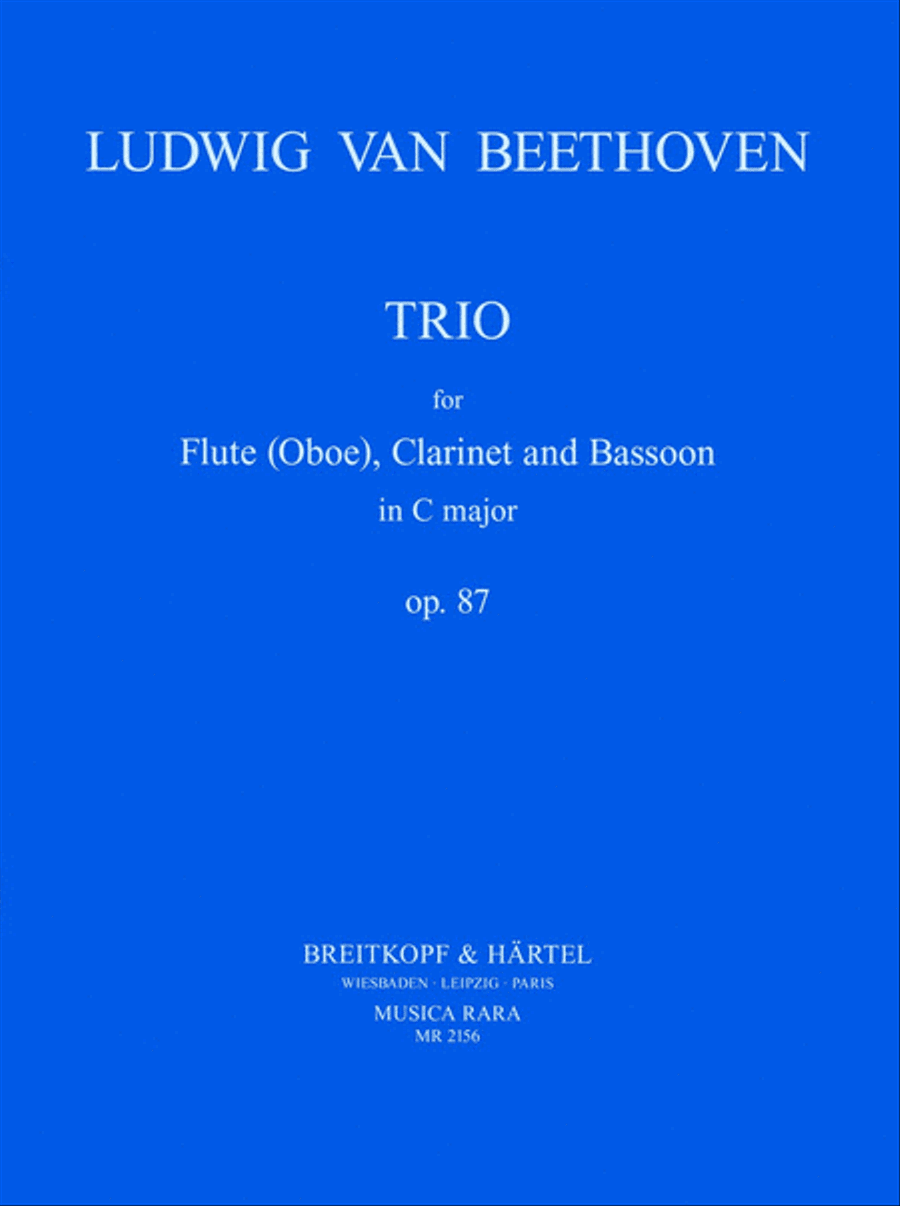Trio in C major Op. 87