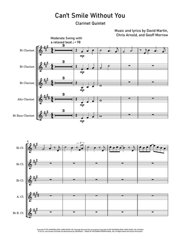 Can't Smile Without You