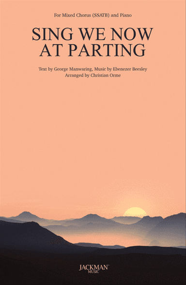 Sing We Now at Parting - SSATB