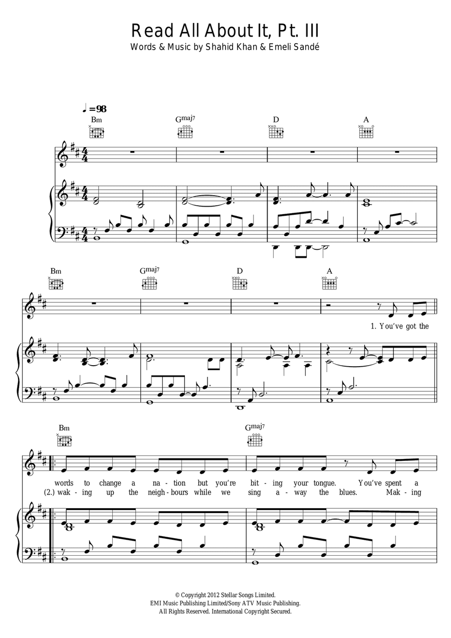 Read All About It, Part III