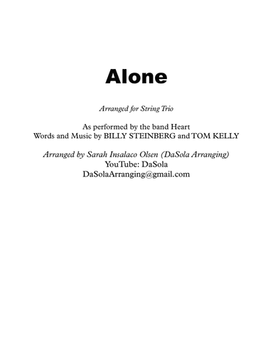 Alone