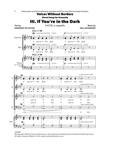 If You're in the Dark