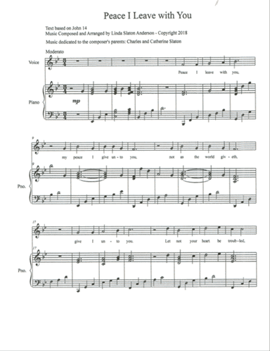 Peace I Leave with You