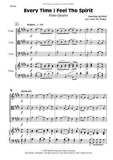 Every Time I Feel The Spirit