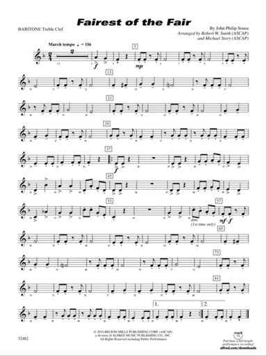 Fairest of the Fair: (wp) Baritone T.C.