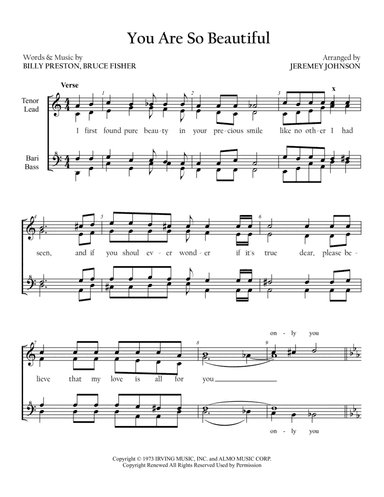 You Are So Beautiful