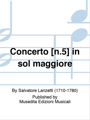 Cello Concerto n.5 in G major
