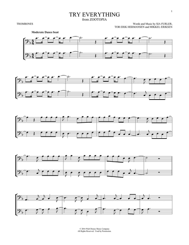 Try Everything (from Zootopia)