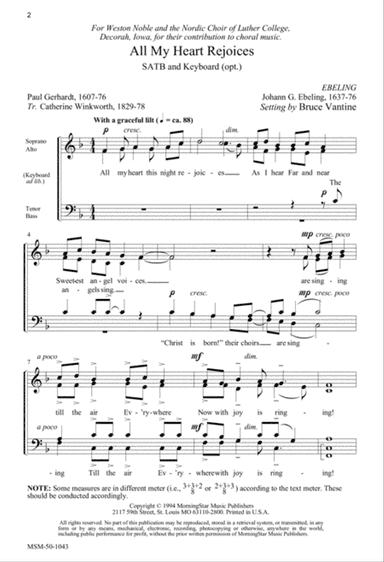 All My Heart Rejoices (Downloadable)