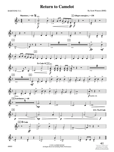 Return to Camelot: Baritone T.C.