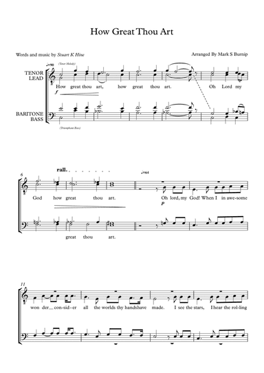 How Great Thou Art