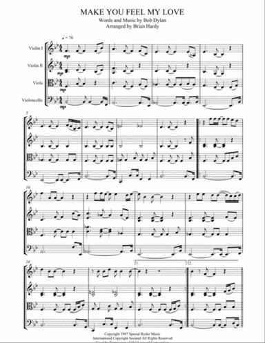 Make You Feel My Love