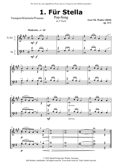 For Stella (from Brass Pop Romanticists)