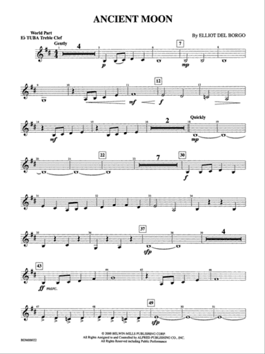 Ancient Moon: (wp) E-flat Tuba T.C.