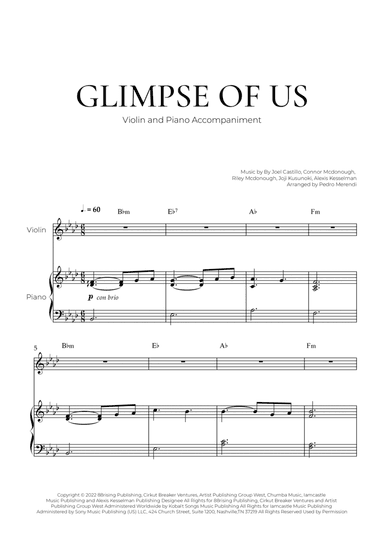 Glimpse Of Us