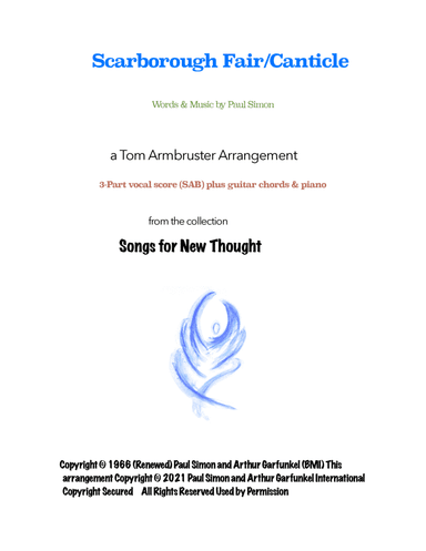 Scarborough Fair/canticle