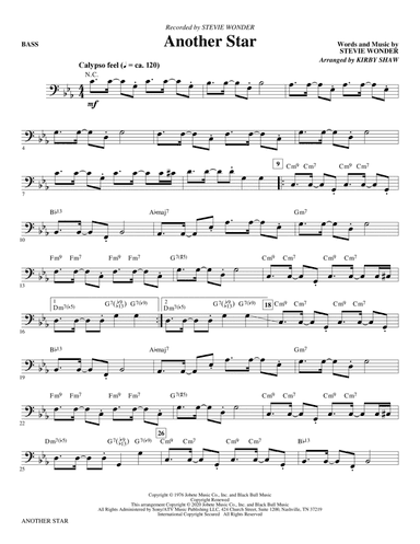 Another Star (arr. Kirby Shaw) - Bass