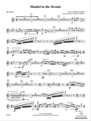 Handel in the Strand: Piccolo