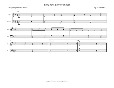 Row, Row, Row Your Boat