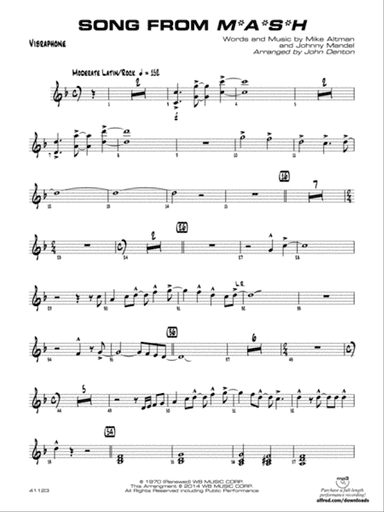 Song from M*A*S*H: Vibraphone